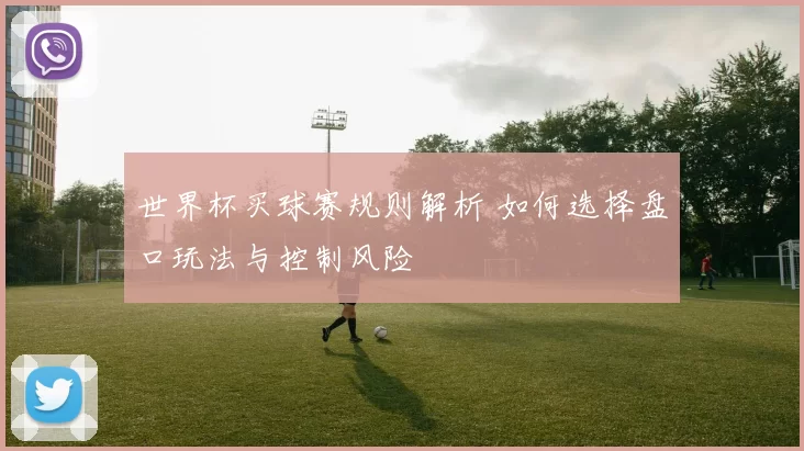 世界杯买球赛规则解析 如何选择盘口玩法与控制风险